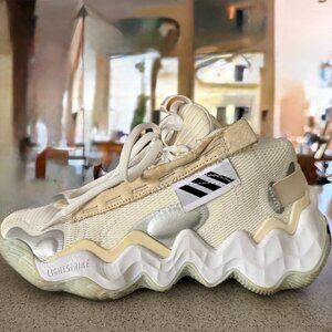 Adidas Crazy 1 ADV Lightstrike Sneakers — Women’s 6.5 (Off White / Cloud White /